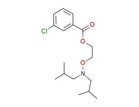 2-(diisobutylaminoxy)ethyl 3-chlorobenzoate