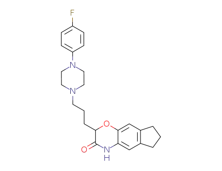 6,7-cyclopenteno-2-<3-<4-(4-fluorophenyl)-1-piperazinyl>propyl>-2H-1,4-benzoxazin-3(4H)-one