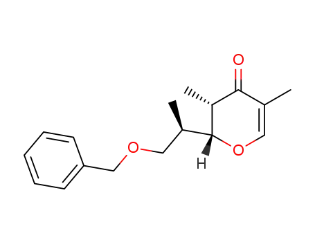 (+/-)-<2α(R*),3α>-2,3-dihydro-3,5-dimethyl-2-<1-methyl-2-(phenylmethoxy)ethyl>-4H-pyran-4-one