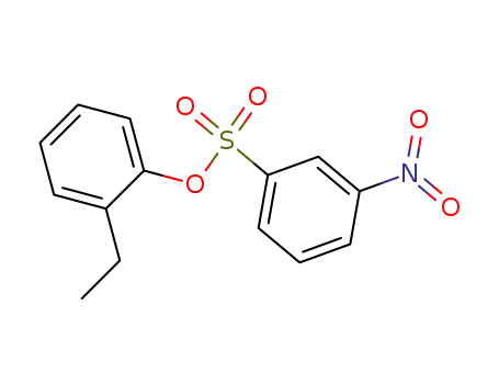 Molecular Structure of 25238-10-2 (2-ethylphenyl 3-nitrobenzenesulfonate)