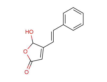 2(5H)-Furanone,5-hydroxy-4-[(1E)-2-phenylethenyl]-