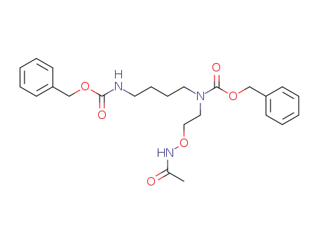 Molecular Structure of 183731-13-7 (10-Oxa-2,7,11-triazatridecanoic acid,
12-oxo-7-[(phenylmethoxy)carbonyl]-, phenylmethyl ester)