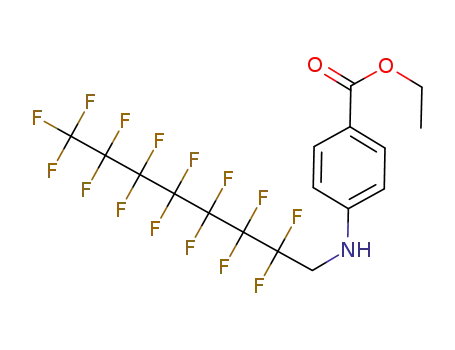 ethyl 4-[(pentadecafluoroheptyl)methylamino]benzoate