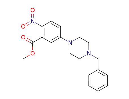 methyl 5-(4-benzyl-1-piperazinyl)-2-nitrobenzoate