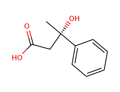 acide β-hydroxy β-phenyl n-butanoique (+)S
