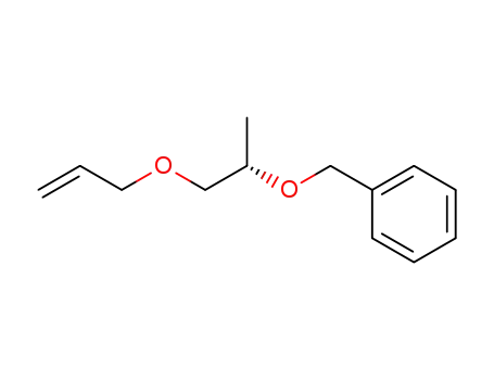 Benzene, [[1-methyl-2-(2-propenyloxy)ethoxy]methyl]-, (S)-