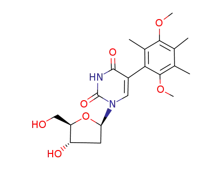 Uridine, 2'-deoxy-5-(2,5-dimethoxy-3,4,6-trimethylphenyl)-