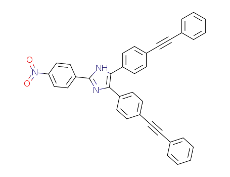 2-(4-Nitro-phenyl)-4,5-bis-(4-phenylethynyl-phenyl)-1H-imidazole