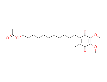 2,5-Cyclohexadiene-1,4-dione,
2-[11-(acetyloxy)undecyl]-5,6-dimethoxy-3-methyl-