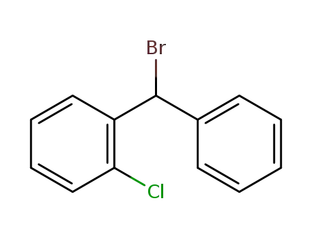 Molecular Structure of 75341-34-3 ((2-chlorophenyl)phenylbromomethane)