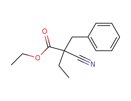 2-benzyl-2-cyano-butyric acid ethyl ester