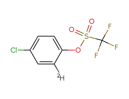 2-(2H)-4-chlorotrifluoromethanesulfonyloxybenzene