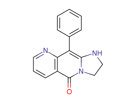 Imidazo[1,2-g][1,6]naphthyridin-5(1H)-one, 2,3-dihydro-10-phenyl-