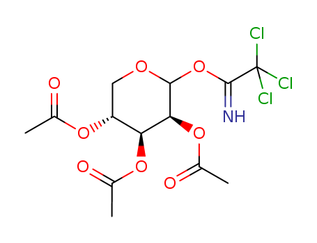2,3,4-Tri-O-acetyl-beta-L-arabinopyranosyl 2,2,2-Trichloroacetimidate