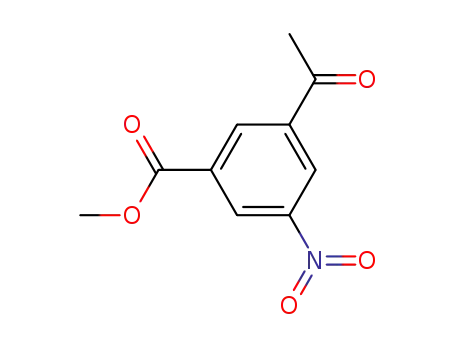 Benzoic acid, 3-acetyl-5-nitro-, Methyl ester