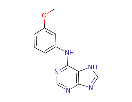 N-(3-methoxyphenyl)-9H-purin-6-amine