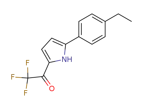 2-(4-ethylphenyl)-5-trifluoroacetylpyrrole