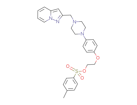 2-[4-(4-(2-tosylethoxy)phenyl)piperazin-1-ylmethyl]pyrazolo[1,5-a]pyridine