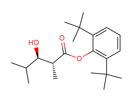 (2,6-di-t-butyl)phenyl-3-hydroxy-2,4-dimethyl-pentanoate