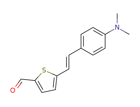 (E)-5-[2-(4-dimethylaminophenyl)-vinyl]-thiophene-2-carbaldehyde