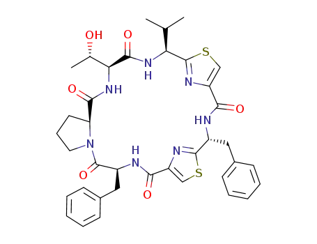 C<sub>38</sub>H<sub>43</sub>N<sub>7</sub>O<sub>6</sub>S<sub>2</sub>