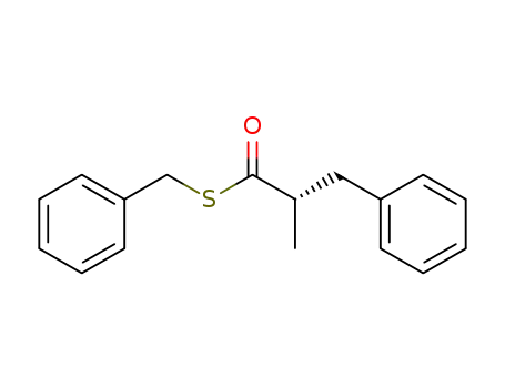 (S)-2-Methyl-3-phenyl-thiopropionic acid S-benzyl ester