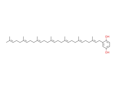 2-<(2E,6E,10E,14E,18E,22E,26E)-3,7,11,15,19,23,27-heptamethyloctacosa-2,6,10,14,18,22,26-heptaenyl>benzene-1,4-diol