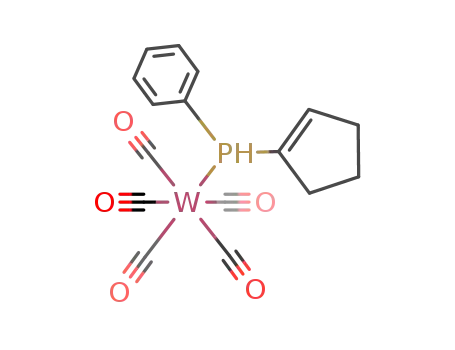 (CO)5W(C<sub>6</sub>H<sub>5</sub>)PHC(CH(CH<sub>2</sub>)3)