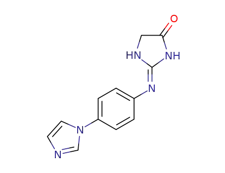 2-(4-Imidazol-1-ylanilino)-1,4-dihydroimidazol-5-one