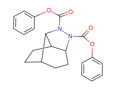 (+/-)-5,6-Diazatricyclo<5.3.0.0<sup>4,8</sup>>decan-5,6-dicarbonsaeure-diphenylester