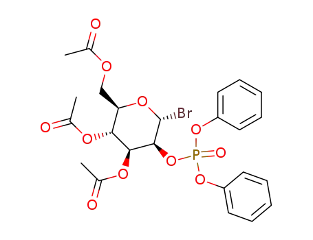 3,4,6-Tri-O-acetyl-2-O-(diphenoxyphosphoryl)-α-D-mannopyranosyl bromide