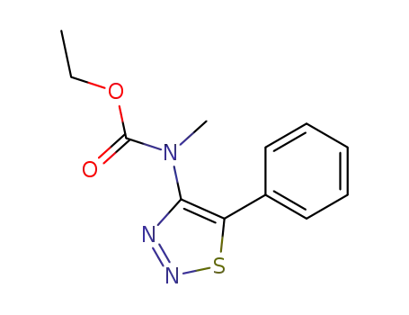 Methyl-(5-phenyl-[1,2,3]thiadiazol-4-yl)-carbamic acid ethyl ester