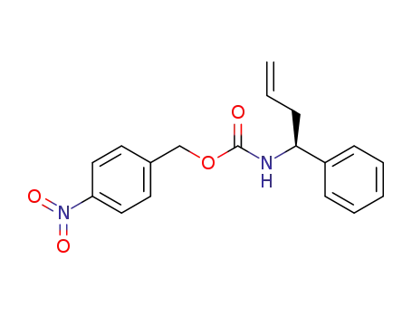 (S)-N-(4-Nitrobenzyloxycarbonyl)-1-phenyl-3-butenylamine