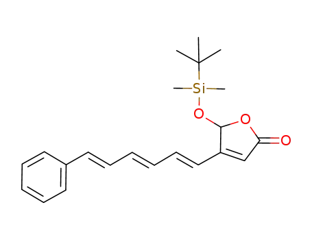 5-tert-butyldimethylsilyloxy-4-[(1E,3E,5E)-6-phenylhexa-1,3,5-trienyl]-2(5H)-furanone