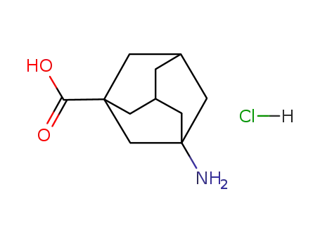 Molecular Structure of 6240-01-3 (1-AMINO-3-ADAMANTANECARBOXYLIC ACID HYDROCHLORIDE)