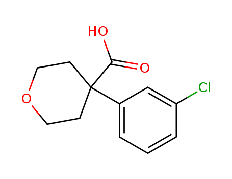2H-Pyran-4-carboxylic acid, 4-(3-chlorophenyl)tetrahydro-(473706-23-9)