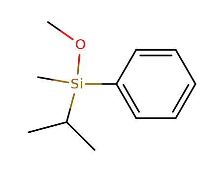 Molecular Structure of 40299-93-2 (rac-isopropylmethoxymethylphenylsilane)