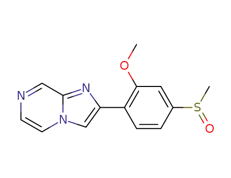 2-(4-メタンスルフィニル-2-メトキシフェニル)イミダゾ[1,2-a]ピラジン