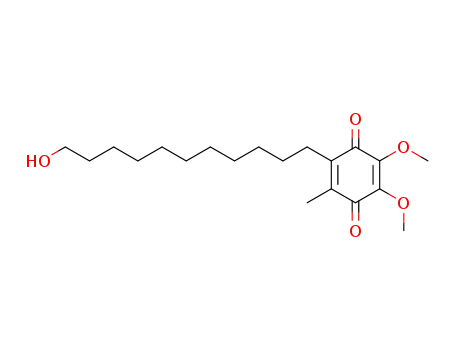 2,3-dimethoxy-5-methyl-6-(11-hydroxyundecyl)-1,4-benzoquinone