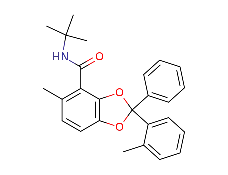 5-Methyl-2-phenyl-2-o-tolyl-benzo[1,3]dioxole-4-carboxylic acid tert-butylamide