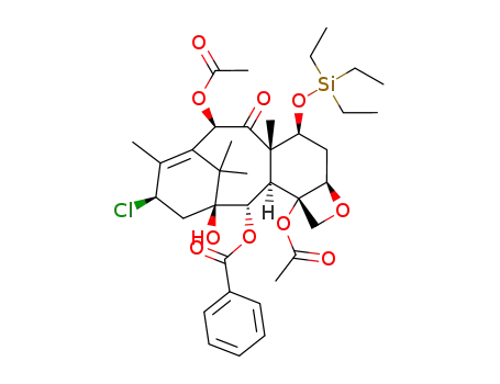 13β-chloro-13-deoxy-7-(triethylsilyl)baccatin III