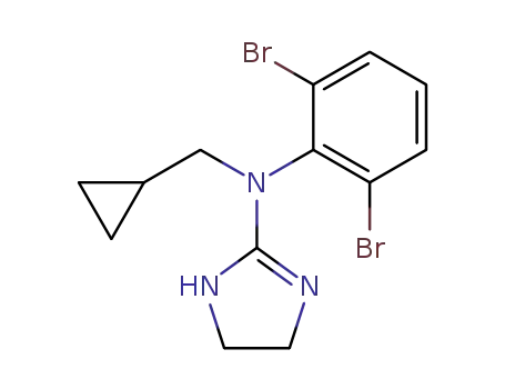 2-(N-(사이클로프로필메틸)-N-(2,6-디브로모페닐)아미노)-2-이미다졸린