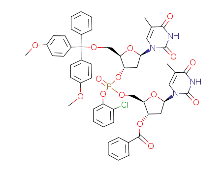 Molecular Structure of 81187-04-4 (C<sub>54</sub>H<sub>52</sub>ClN<sub>4</sub>O<sub>15</sub>P)