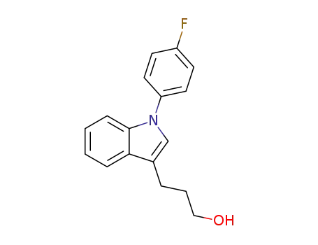 3-[1-(4-fluorophenyl)-1H-indol-3-yl]propan-1-ol