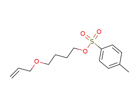 Molecular Structure of 173950-07-7 (1-Butanol, 4-(2-propenyloxy)-, 4-methylbenzenesulfonate)