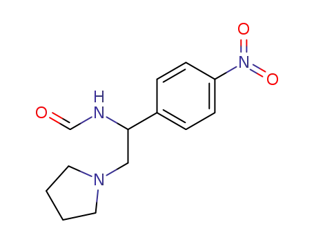 1-<2-(4-nitrophenyl)-2-formamidoethyl>pyrrolidine