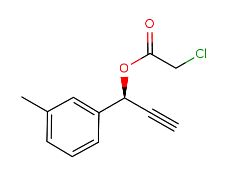 Chloro-acetic acid (R)-1-m-tolyl-prop-2-ynyl ester