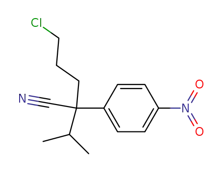 α-(3-chloropropyl)-α-isopropyl-α-(4-nitrophenyl)acetonitrile