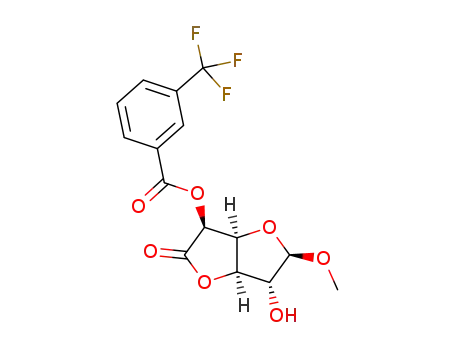 methyl 5-O-(3-trifluoromethylbenzoyl)-β-D-glucofuranosidurono-6,3-lactone
