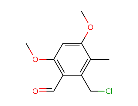 Benzaldehyde, 2-(chloromethyl)-4,6-dimethoxy-3-methyl-